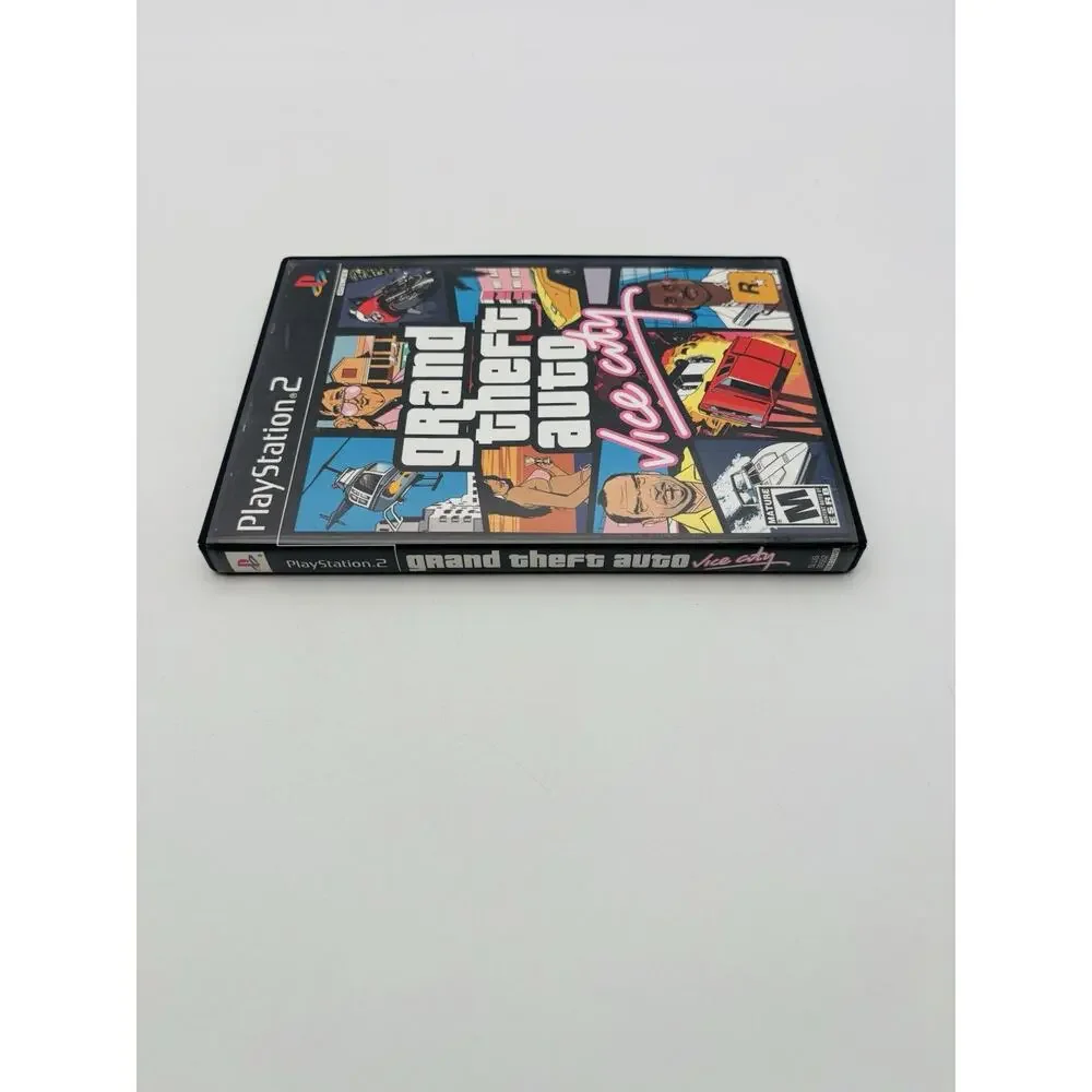 Grand Theft Auto: Vice City - (Sony PlayStation 2, 2003) PS2 Complete Works